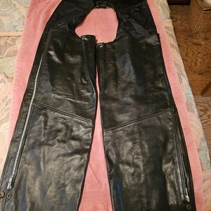 Womens leather chaps